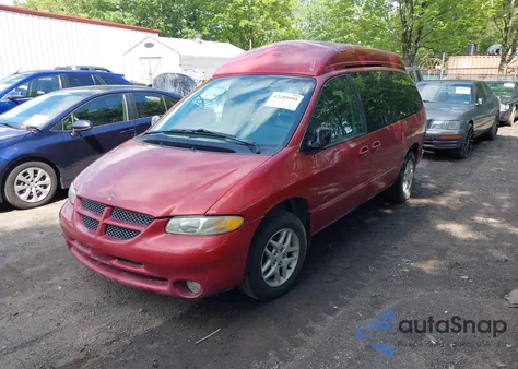 2000 Dodge Grand Caravan Sport из США, поврежденный, VIN 1B4GT44L4YB570744